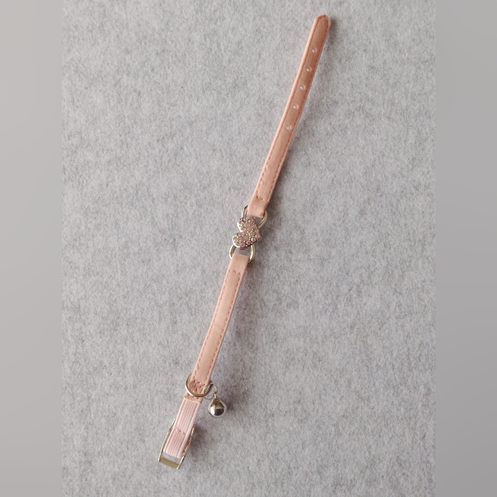 Elegant Pink Cat Collar